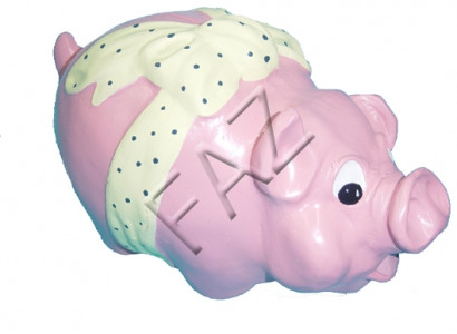 Design Schwein Figur Garten Statue Skulptur Figuren Skulpturen Dekoration c105